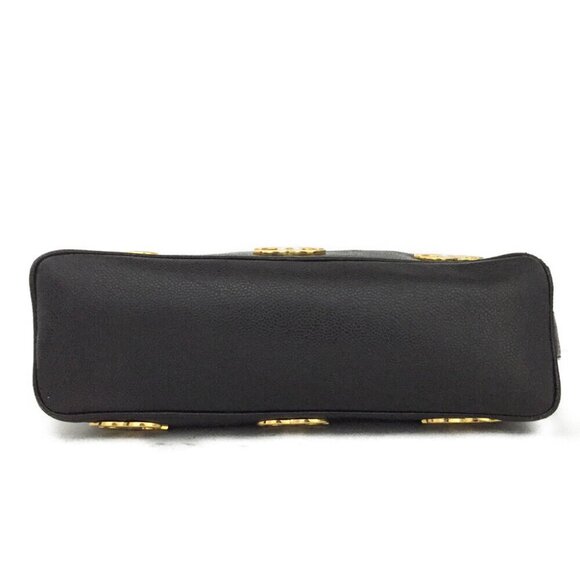 Authentic Chanel Vintage Caviar Bucket Bag Triple CC w 24k Gold-Plated Hardware - Picture 9 of 13